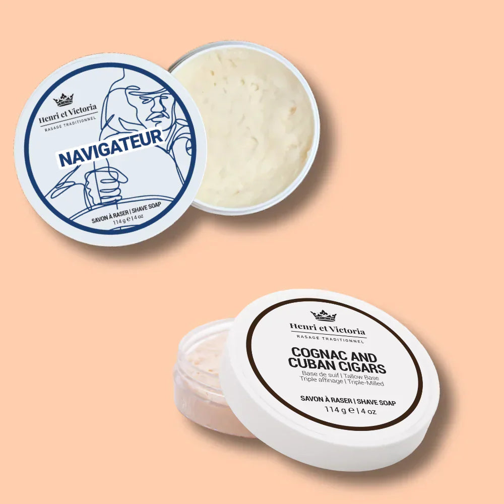 Savon à Raser vs. Savon à Raser Triple Affinage