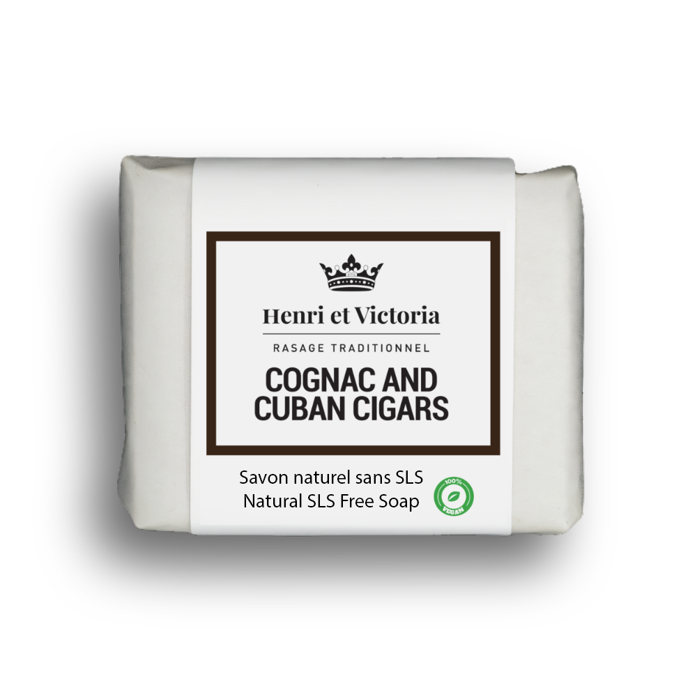Savon en barre - Cognac et Cigares Cubains