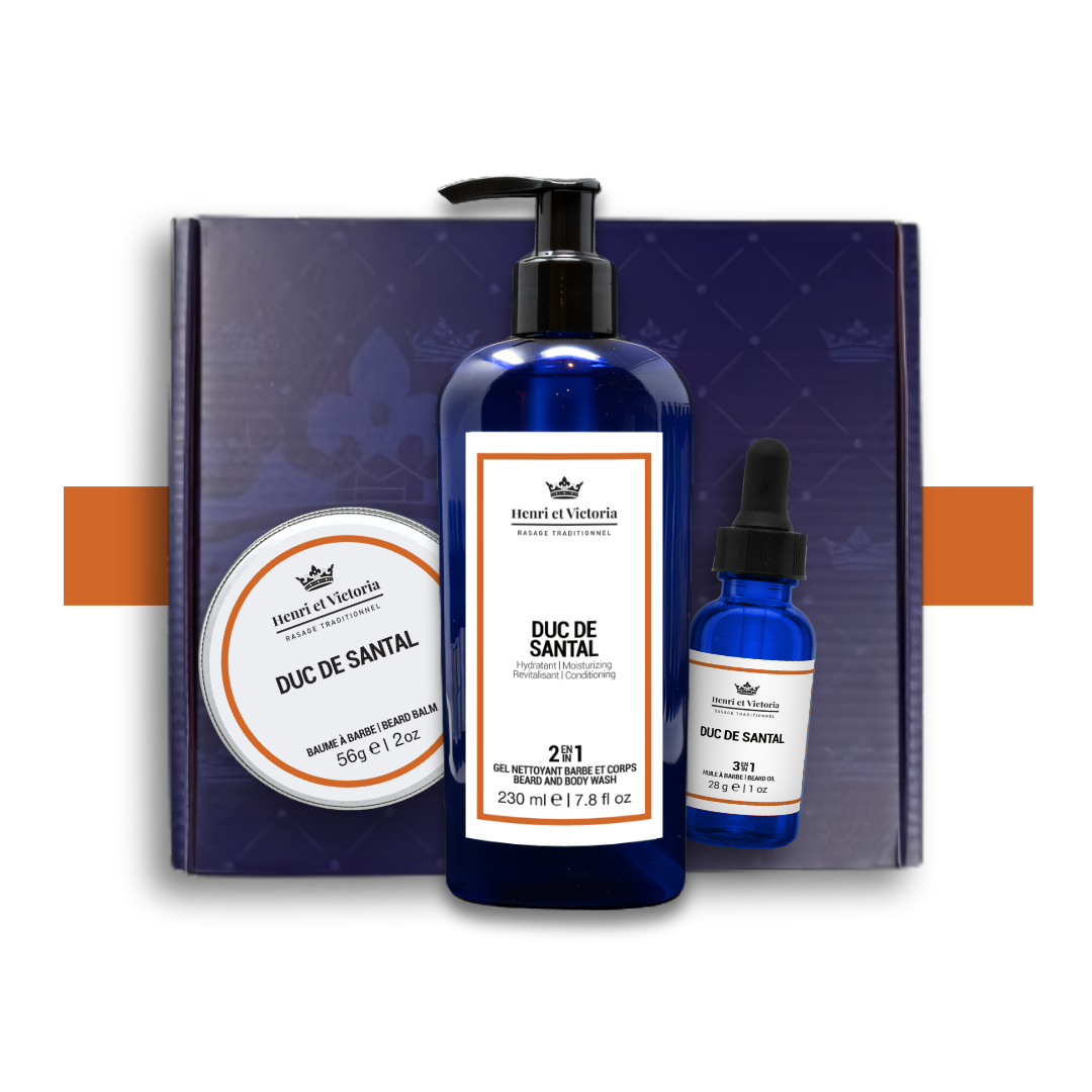 Ensemble Soin de la Barbe - Duc de Santal
