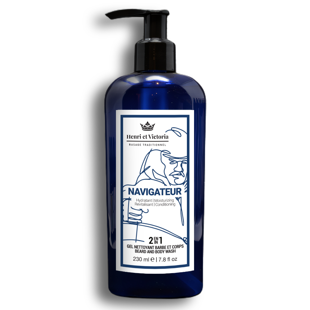 Gel nettoyant barbe et corps - Navigateur