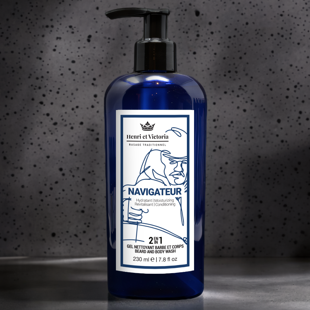 Gel nettoyant barbe et corps - Navigateur