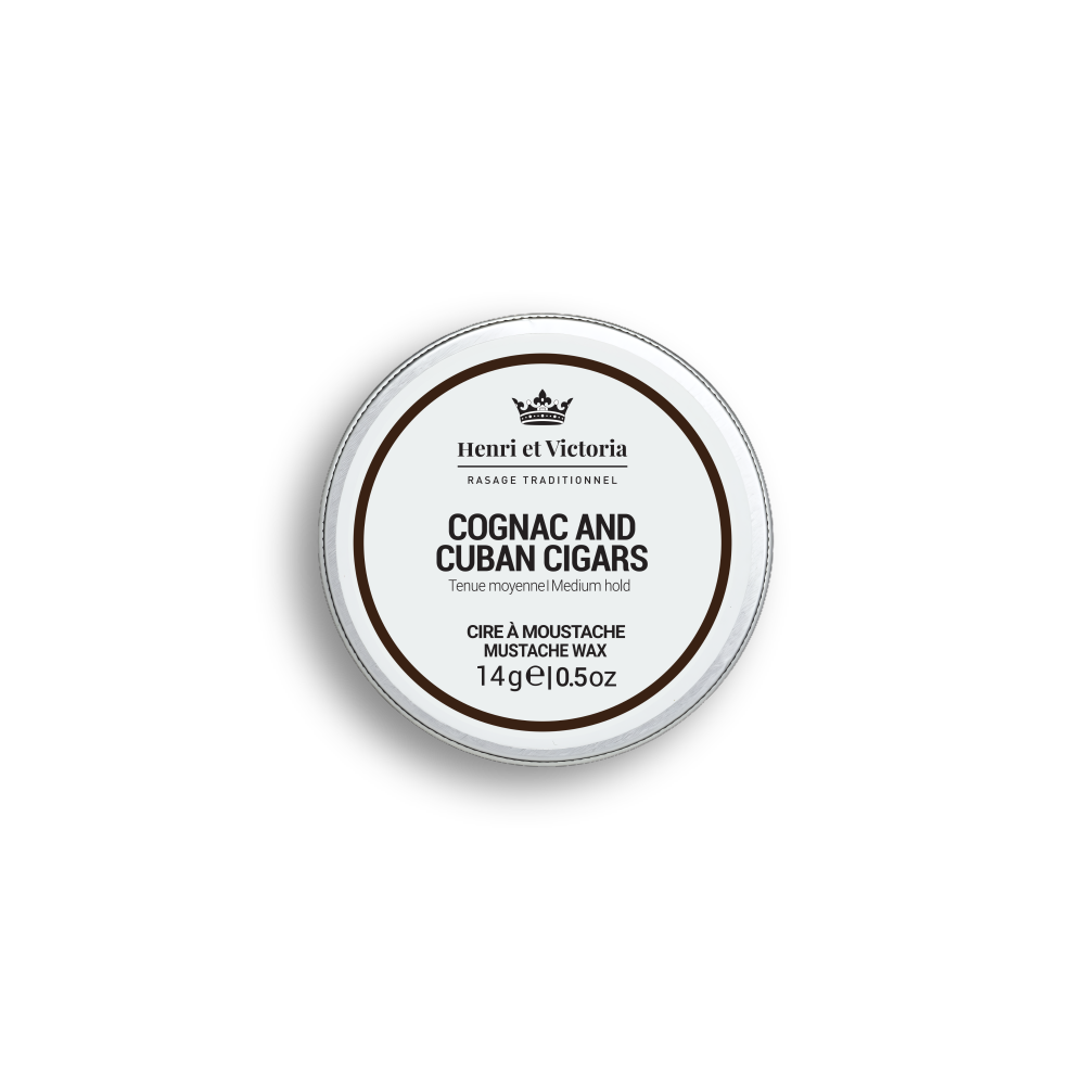 Cire à moustache - Cognac et Cigares Cubains - 14 g