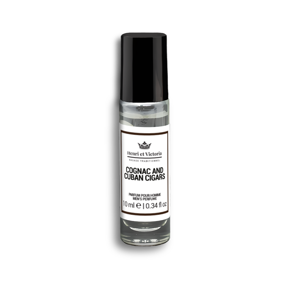 Parfum pour homme - Cognac et Cigares Cubains - 10 ml