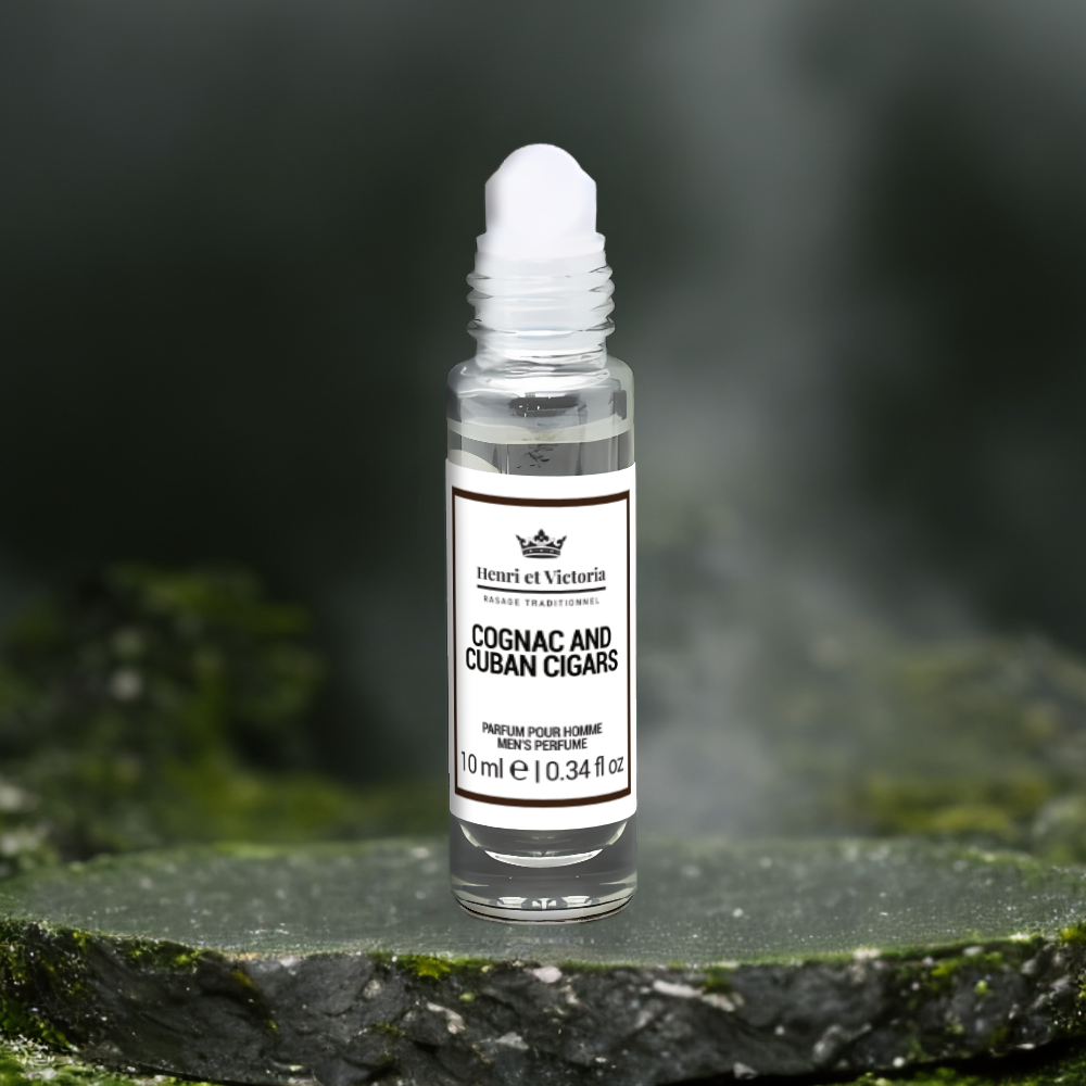 Parfum pour homme - Cognac et Cigares Cubains - 10 ml