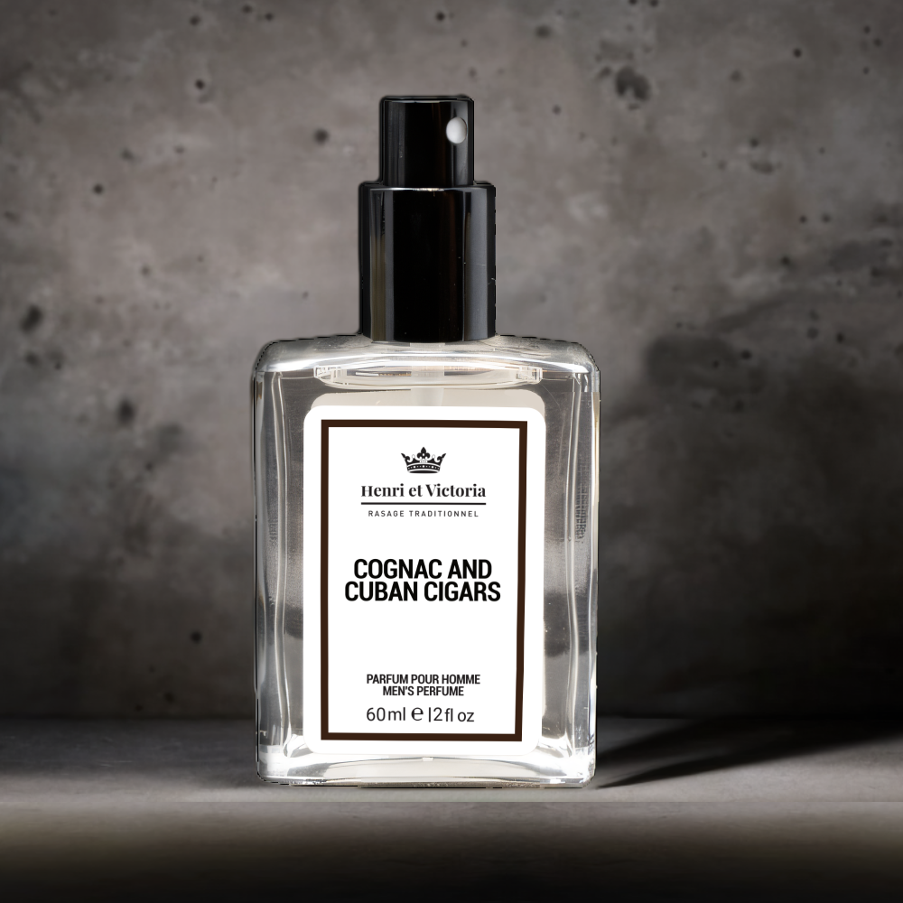 Parfum pour homme - Cognac et Cigares Cubains - 60 ml