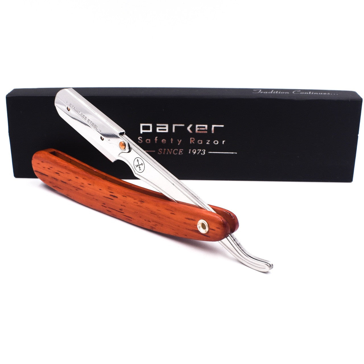 Rasoir de barbier Parker SRRW, Bois de palissandre (Rosewood)