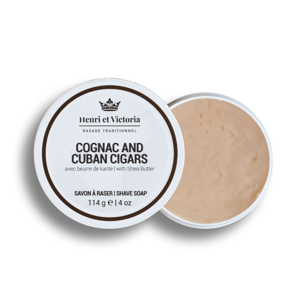 Savon à raser - Cognac et Cigares Cubains