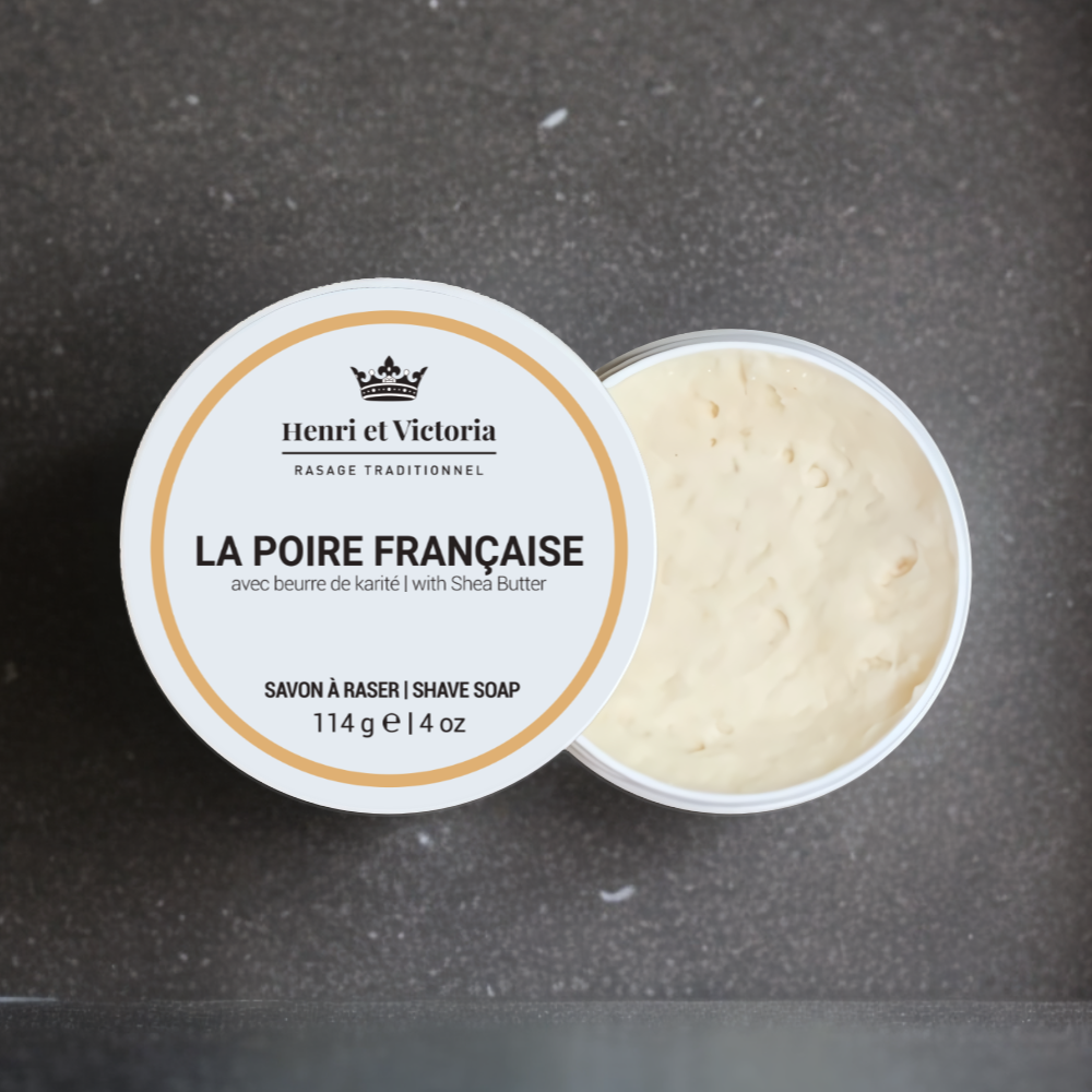 Savon à raser - La Poire Française