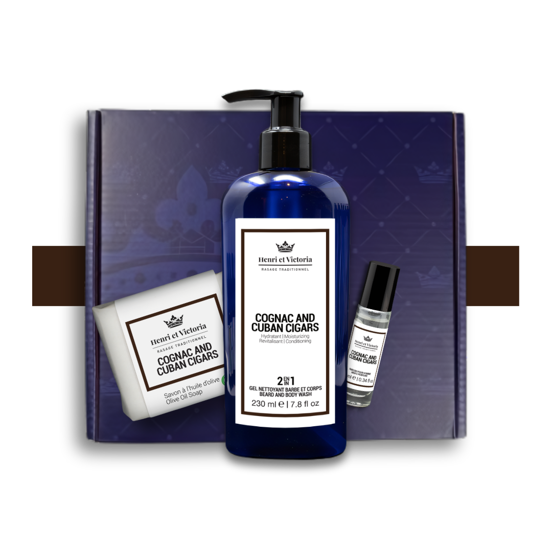 Ensemble de Douche - Cognac et Cigares Cubains