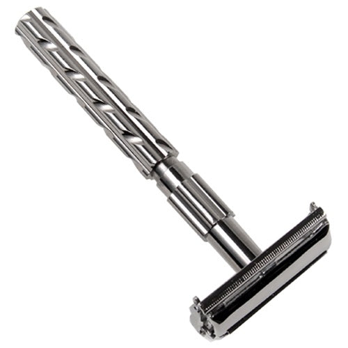 Rasoir de sûreté Parker 22R ouverture papillon Bronze chromé
