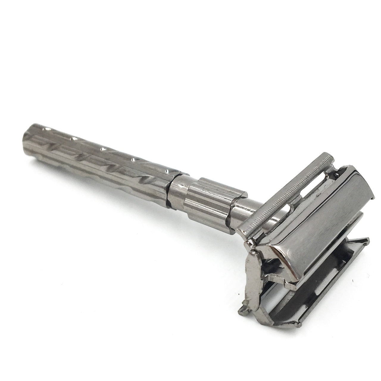 Rasoir de sûreté Parker 22R ouverture papillon Bronze chromé