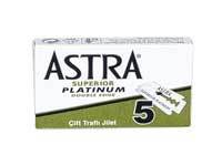Lames de rasoir de sûreté à double tranchant Astra Superior Platinum