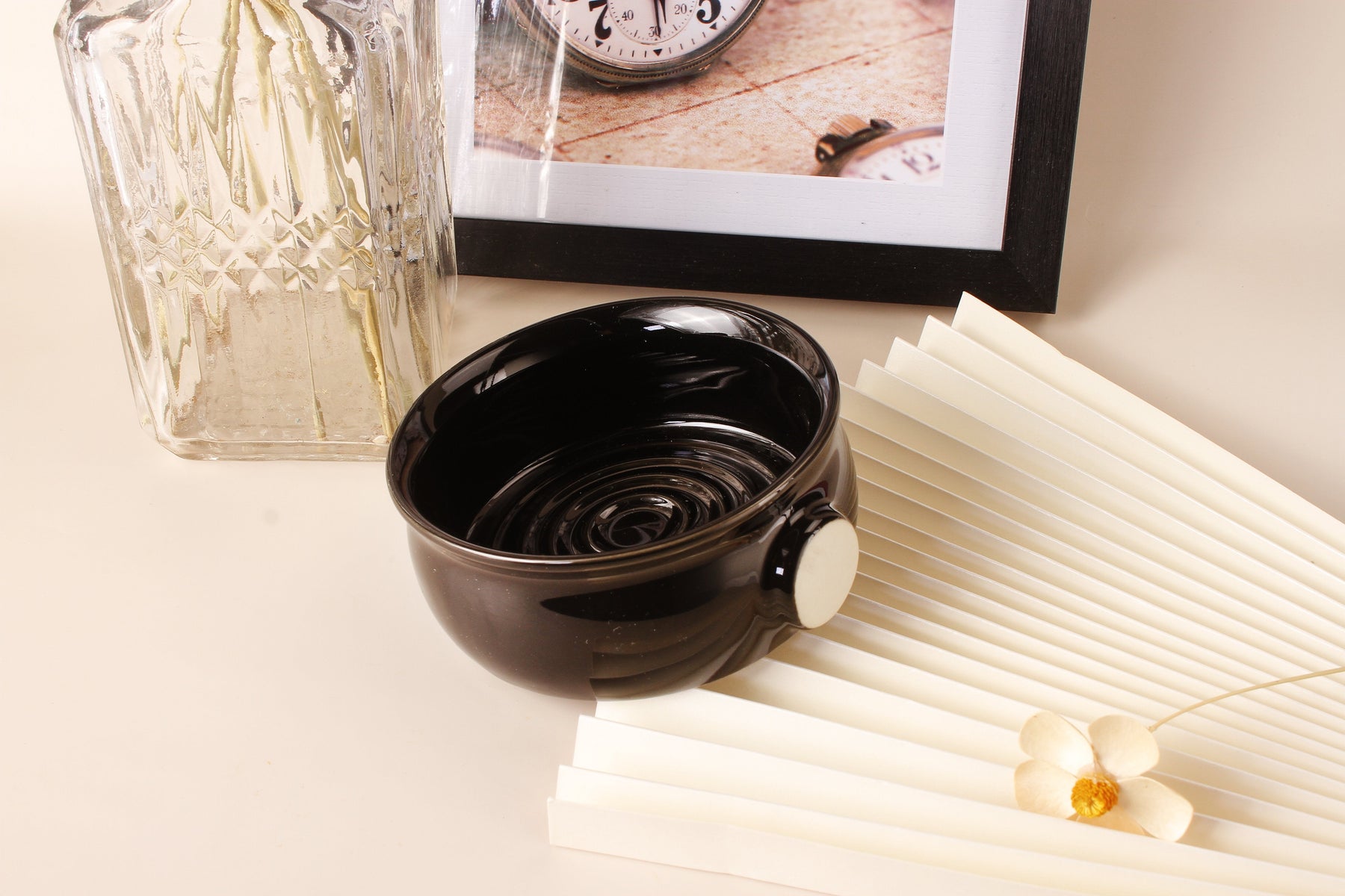 Bol de rasage noir Yaqi CB012