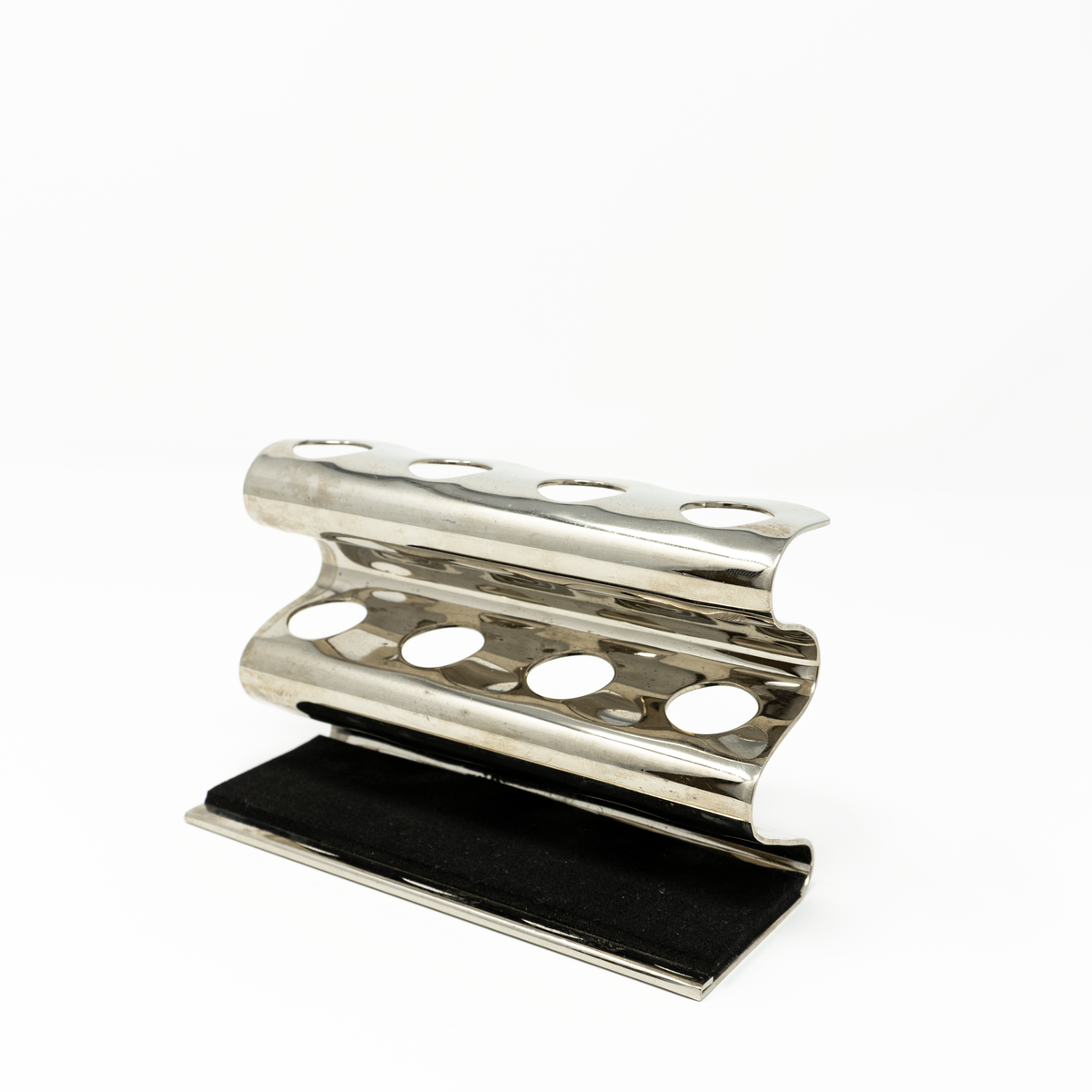 Support pour 4 rasoirs Parker, Chromé