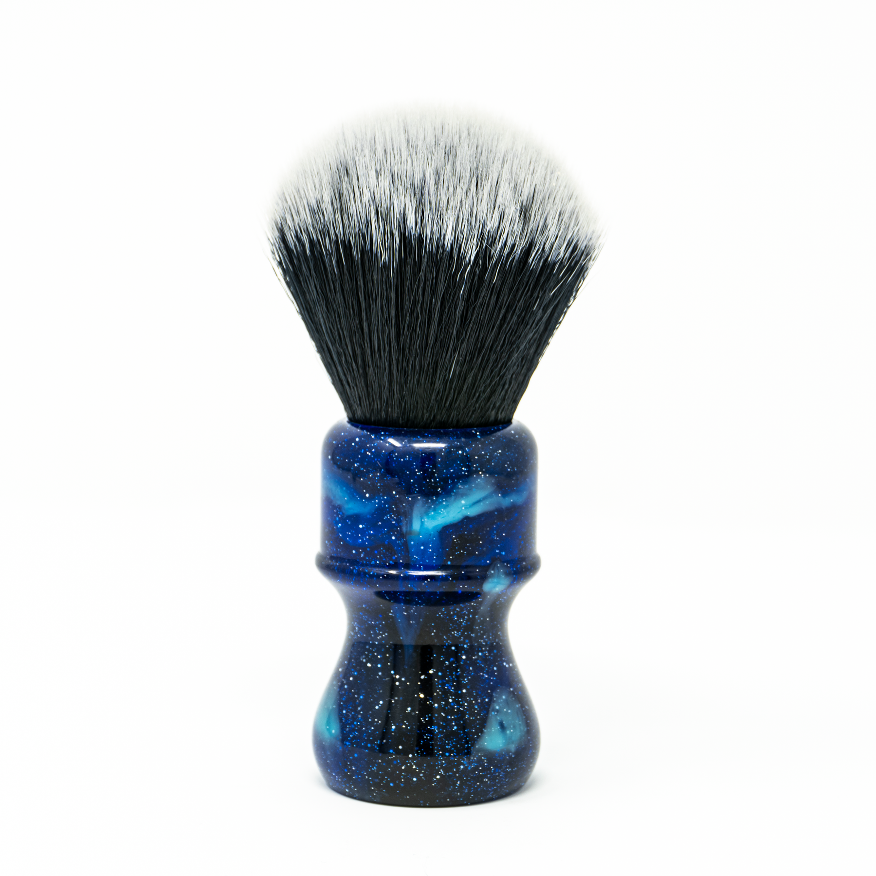 Blaireau de rasage pour hommes Yaqi R1731 Couleur mystérieuse d'espace Tuxedo