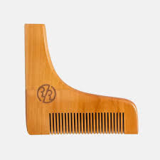 Modelage de Barbe Rockwell en bois de poirier naturel