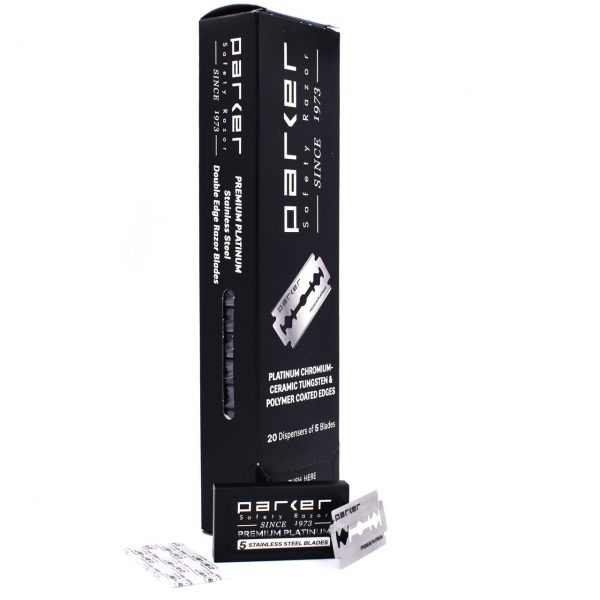 Lames à double tranchant Parker Premium Platinum-100