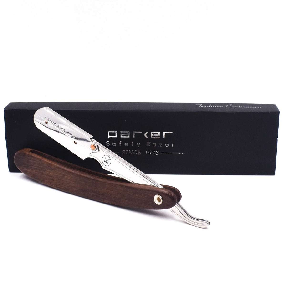 Rasoir de barbier Parker SRDW, Bois de Sheesham