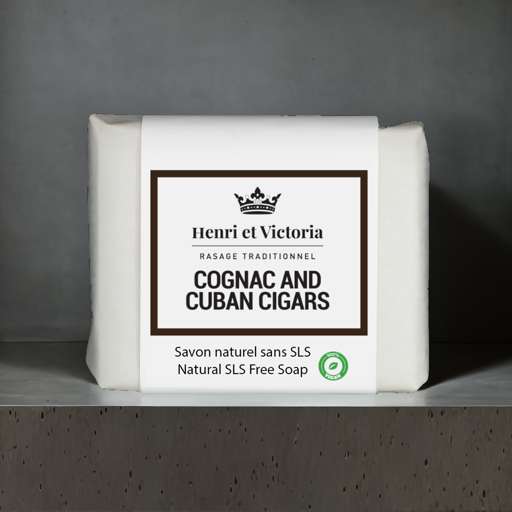 Savon en barre - Cognac et Cigares Cubains