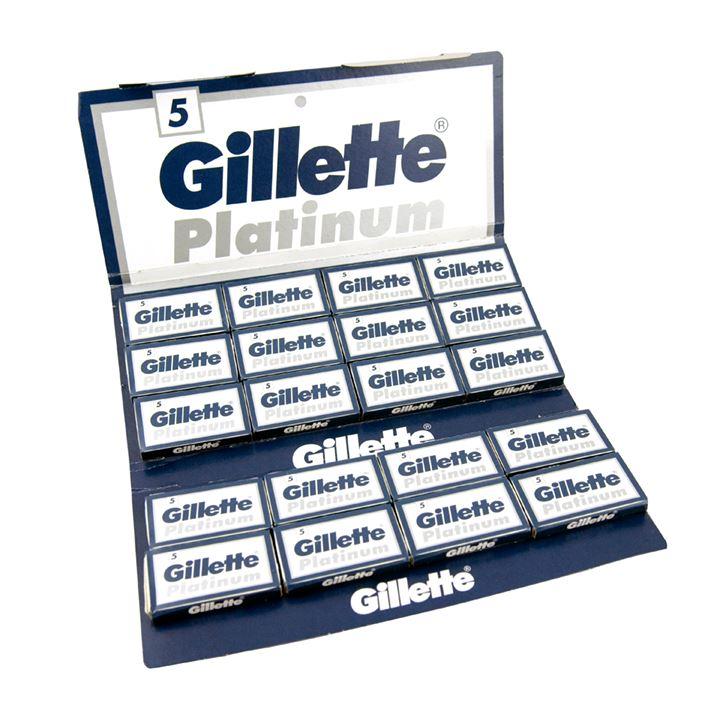 Lames à double tranchant Gillette Platinum