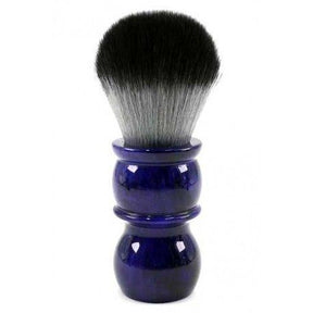 Blaireau de rasage en poils synthétique Yaqi Tuxedo R1736, Poignée Bleue